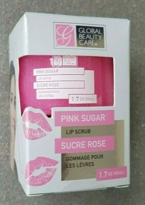 Global Beauty Care ~ скраб для губ с розовым сахаром ~ 1,7 унции с аппликатором - Изображение 1 из 3