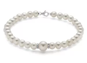 Armband Miluna Perlen und Diamanten - Bild 1 von 4