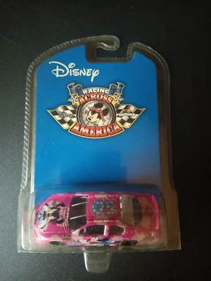 Walt Disney Daytona 500 ‘05 Minnie Mouse Racing Across America 1:64 Die Cast - Image 1 of 2