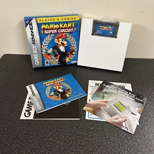 Mario Kart Super Circuit Game Boy Advance GBA CIB Completo PROBADO - Imagen 1 de 14