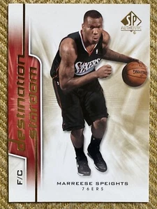 2008-09 SP Authentic Basketball Destination Stardom MARREESE SPEIGHTS RC #DS-16 - Foto 1 di 2