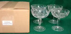 Gorham ROSEWOOD OLD bicchieri da champagne SET DI QUATTRO altri articoli qui come nuovi in scatola - Foto 1 di 4