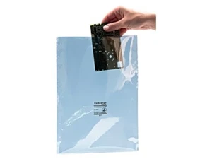 100X 20-873-0522 Schutzbeutel ESD L: 406mm W: 305mm Thk: 76um IEC 61340-5-1 EURO - Picture 1 of 1