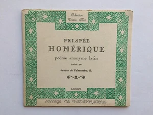 " Priapée homérique " du Collège de 'Pataphysique, 1958 - Picture 1 of 2