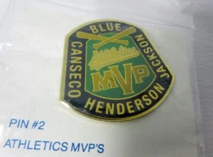 Oakland A's Rookies Athletics 5 Pin Set Conseco Stewart Hunter Blue Henderson - Picture 1 of 7