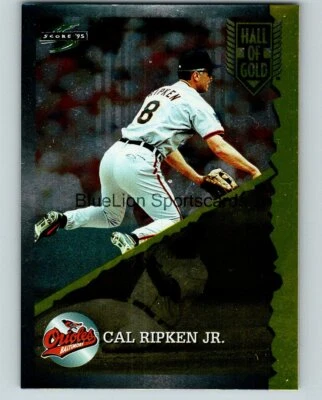  1995 Score Hall of Gold #HG6 Cal Ripken Jr - Image 1 of 2