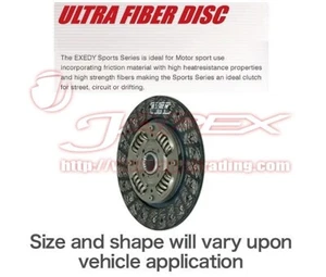 JUEGO DE EMBRAGUES EXEDY ULTRA FIBRA DISCO (disco/cubierta) para SWIFT HT81S/ZC11S/ZD11S SK01H - Imagen 1 de 2