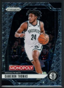 2024-25 Panini Prizm Monopoly Cameron Thomas Go Prizm - Bild 1 von 2
