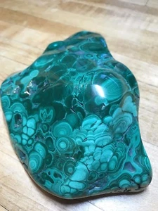 Malachite Crystal Gemstone W Chrysocolla Healing Energy Protection Specimen 005 - Picture 1 of 12