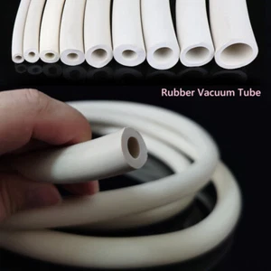 Bomba de vacío de caucho natural blanco tubo manguera de succión tubo transportador aire agua aceite - Imagen 1 de 7