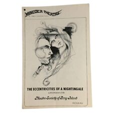 1968 Mineola Theatre Present The Eccentricities of a Nightingale by T. Williams