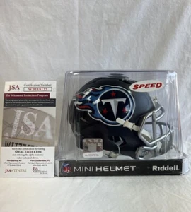 Jeffery Simmons Tennessee Titans Signed Autographed Mini Helmet JSA COA - Picture 1 of 11