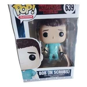 Funko -pop tv stranger things Bob in Scrubs - Picture 1 of 5