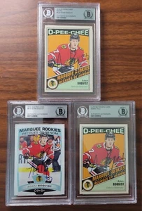 Lot Of 3 Adam Boqvist OPC RC Autos (Beckett Authenticated) - Picture 1 of 2