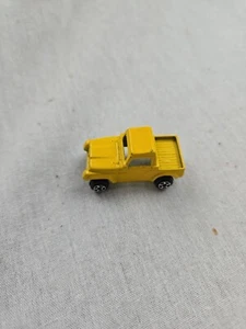 Vintage Tootsie Toy Yellow Jeep Pickup Truck 2" Chicago, Illinois USA - Picture 1 of 5