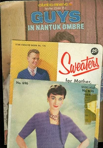 3 Knitting Booklets Bairns-Wear 696 Star 110 Columbia Minerva - Picture 1 of 1