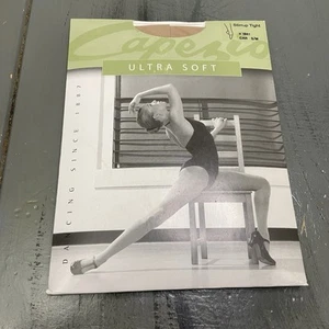 Capezio Donna #1861 Staffa Ultra Morbida Stretta Taglia Small Medium Caramel Nuova - Foto 1 di 4