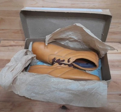 NEW VINTAGE!  KALSO EARTH Shoes 8.75[men] 10.25[wom] SUPER-SOFT LEATHER Lace-Up - Image 1 of 4