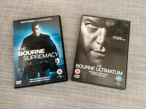2x DVDs - The Bourne Supremacy (2004, 12) & The Bourne Ultimatum (2007, 12) - Picture 1 of 4