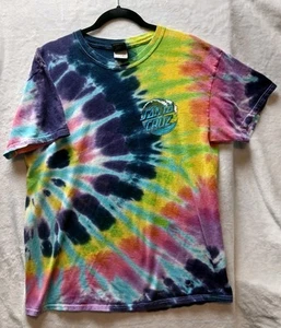 Santa Cruz Skateboards Skate Tie-Dye Large L T-Shirt Shirt - Bild 1 von 10