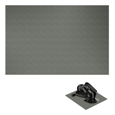 WIOJTRY Ellipse Exercise Non-Slip Mat - Stability Mat for Mini Cycles & Seniors Fitness