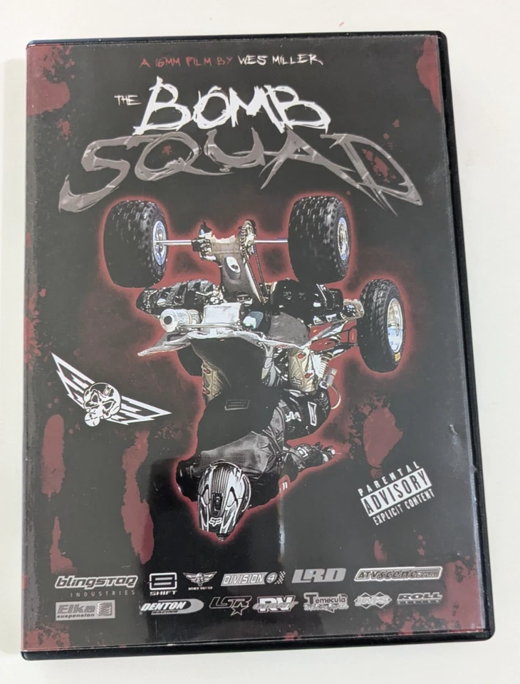 The Bomb Squad by Wes Miller ATV stunts video Rare DVD - Image 1 of 2