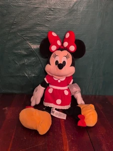 Disney Parks Minnie Mouse Plush Authentic Stuffed Animal NOS Classic Dress 20 In - Picture 1 of 24