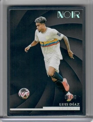 Luis Diaz 2024-25 Panini Noir Soccer #77 moldura prata 6/10 SP Colômbia - Imagem 1 de 2