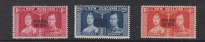 Cook Island 1937 Coronation Complete set Mint - Bild 1 von 1