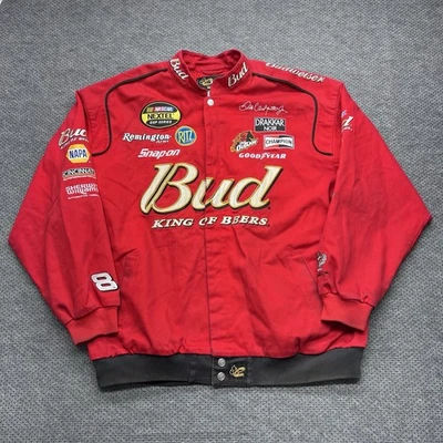 Chaqueta Auténtica XXL De Colección NASCAR Dale Earnhardt Jr Bud King Of Beers Chase Foto 1 de 4