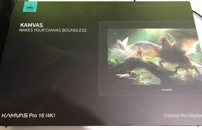 HUION KAMVAS PRO 16 （4K）Graphics Drawing Tablet with Screen Full-Laminated Stand - Image 1 of 4