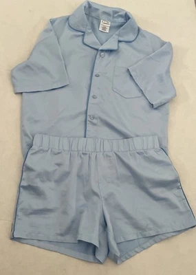 Girls' 2pc Satin Short Sleeve Button Down Art Class Size 10-12 - Image 1 of 3