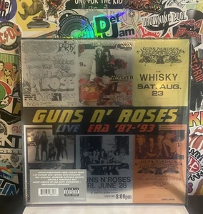 GUNS N ROSES Live Era 87-93 NEW 4LP PICTURE DISC VINYL/500 W/HYPE STICKER - Picture 1 of 3