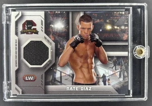 2014 Topps UFC Champions Nate Diaz Mat Relic  Event Used Patch - Picture 1 of 2