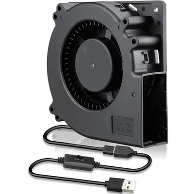 120mm USB Lüfter Gebläse Radiallüfter 5V Turbo Luftstrom leise leistung - Bild 1 von 2