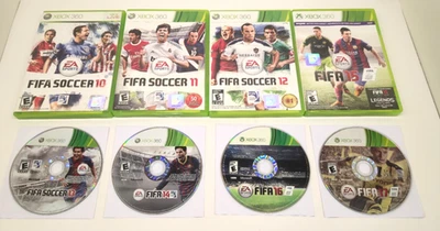 FIFA Soccer (Microsoft Xbox 360) Game Lot: 10, 11, 12, 13, 14, 15, 16 & 17 - Image 1 of 4