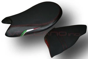 Cubierta de sillín Ducati Streetfighter 848 1098 diseño Volcano anti scivolo negra completa - Imagen 1 de 3