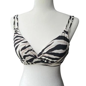 LAUREN RALPH LAUREN SWIM Top Gr. 8 M Doppelträger Zebra Bikini Animal - Bild 1 von 10