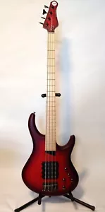 MTD Kingston Super 4 Bass - Dr. Brown's Burst w/ Maple FB - Mint - Picture 1 of 12