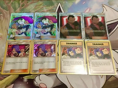 Pokemon Team Rocket Jessi & James + Giovanni 8x TOP MINT! - Bild 1 von 2