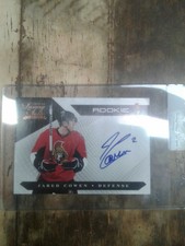 2010-11 Panini Luxury Suite Auto. Rc Jared Cowen # 166       140/499