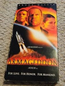 Armageddon 1997 VHS Tested Plays - Picture 1 of 11