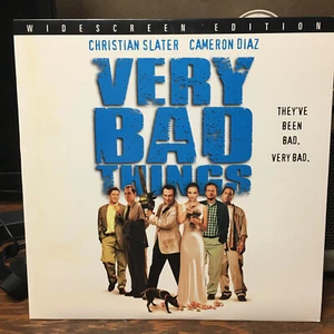 Very Bad Things (Laserdisc) Widescreen Edition 1999 Rare! Excellent!! - Picture 1 of 4