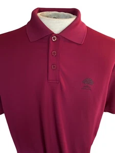 Under Armour Men’s Polo Shirt Size Medium Burgundy Short Sleeve 3 Button - Picture 1 of 11