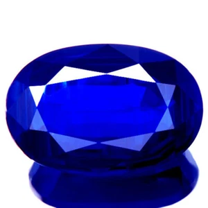 KYANITE 4.97ct SPARKLING HUGE NATURAL 5A BEST BLUE KYANITE AWESOME OVAL GEM - Picture 1 of 7