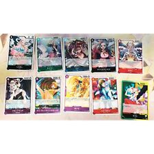 OA338 Nami Robin Shirahoshi Vivi Yamato One Piece 10 Card Japanese