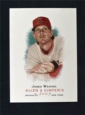 2007 Topps Allen and Ginter #135 Jered Weaver - NM-MT