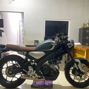 Headers Exhaust pipe Motorcycle Yamaha XSR 125 155 Heritage Legacy Fullsystem 21 - Bild 1 von 4