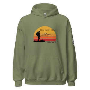 Hot Girls Hike Tennessee Super Soft Unisex Hoodie - Picture 1 of 47