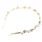 Seashell Pearl Gold Bridal Headband Beach Wedding Hair Accessories
